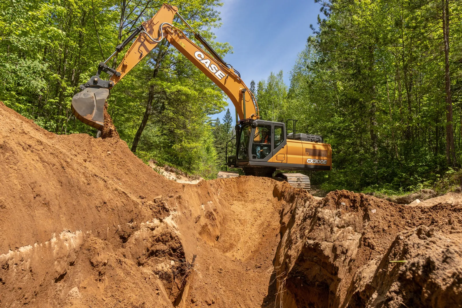 Trenching in West Columbia, SC